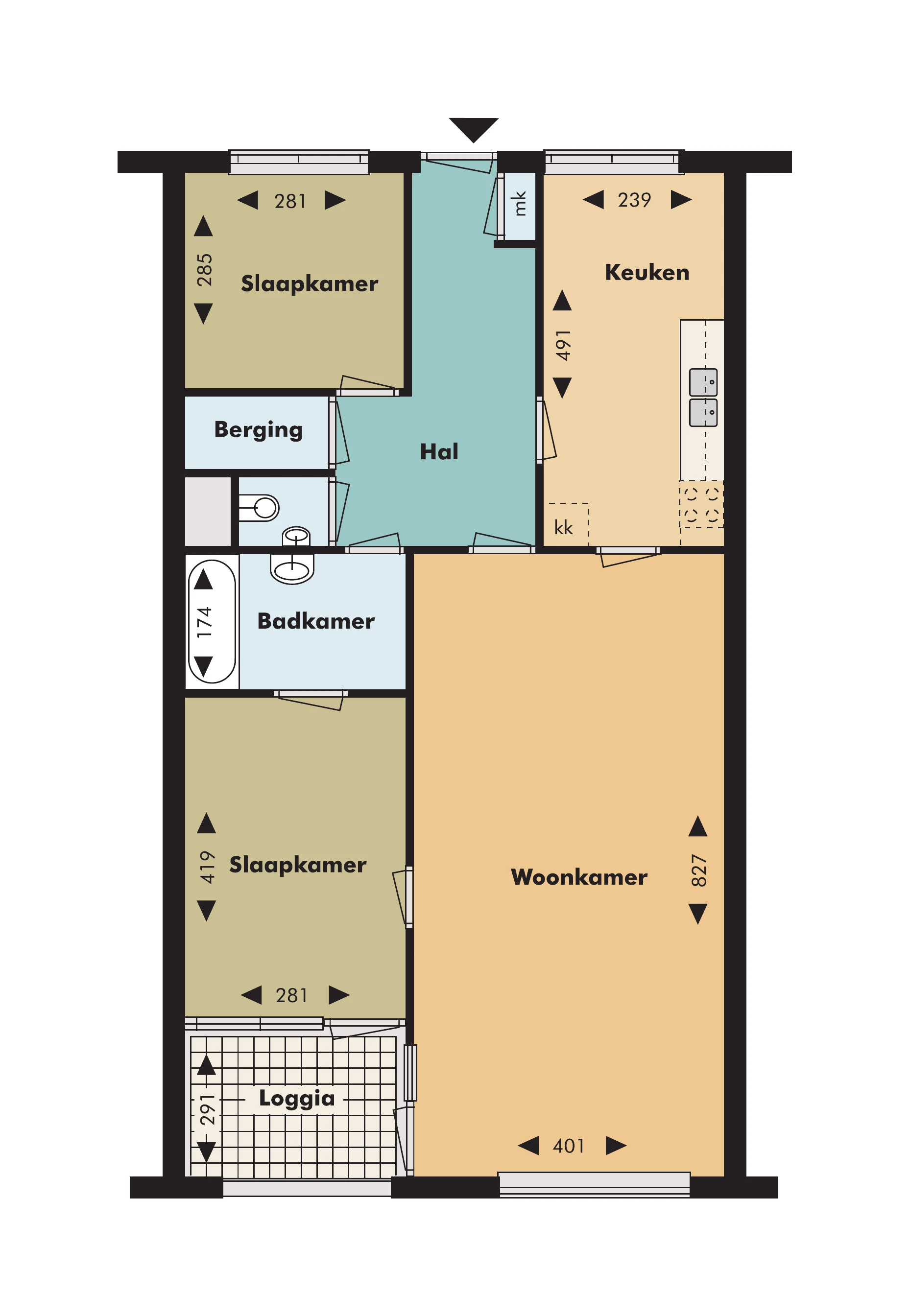 Rental property in Nieuwehaven 50, Rotterdam