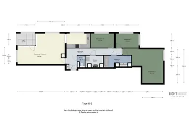 131m2 studio te huur voor 3026€/maand in Machinekamerplein 32-175, Eindhoven