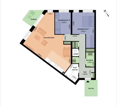 94m2 apartment to rent for 1615€/month in Albertina Sisulupad 152, Rotterdam