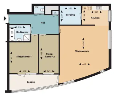 100m2 apartment to rent for 1340€/month in Van Ravesteyn-erf 127, Dordrecht