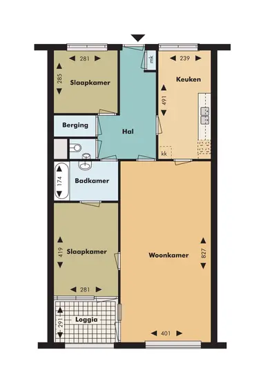 85m2 apartment to rent for 1425€/month in Nieuwehaven 50, Rotterdam